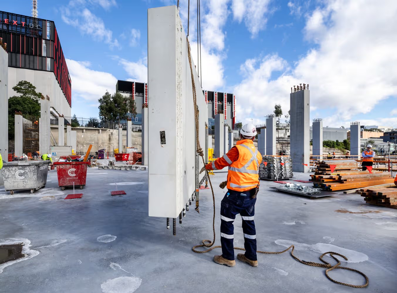 Precast panel lift